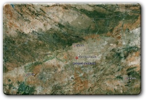 Localización del yacimiento de Caño Bajo.