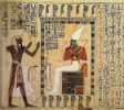 Escena de adoración a Osiris en el “Libro de los Muertos” de Pinudjem I. (...)