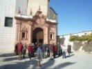 Parroquia, que tiene a su izquierda el palacio de los Condes de Palma, s. (...)