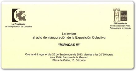 Invitación al acto