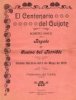 La primera publicación peñarriblense conocida es El Centenario del Quijote (...)